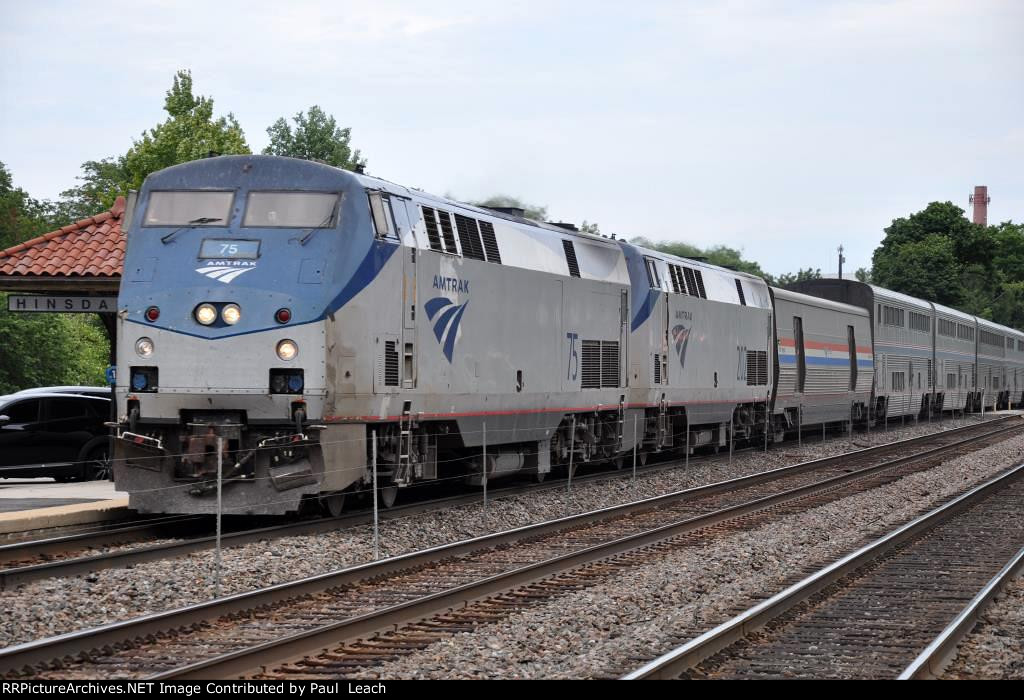 Westbound "California Zephyr" just into its trip